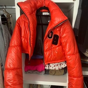 Cropped Puffer Jacket